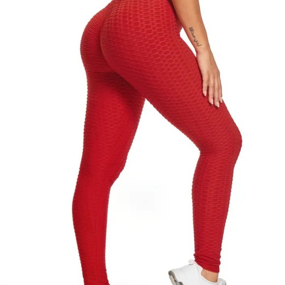 NWT Women's High Stretch Textured Athletic Pants - Picture 1 of 6